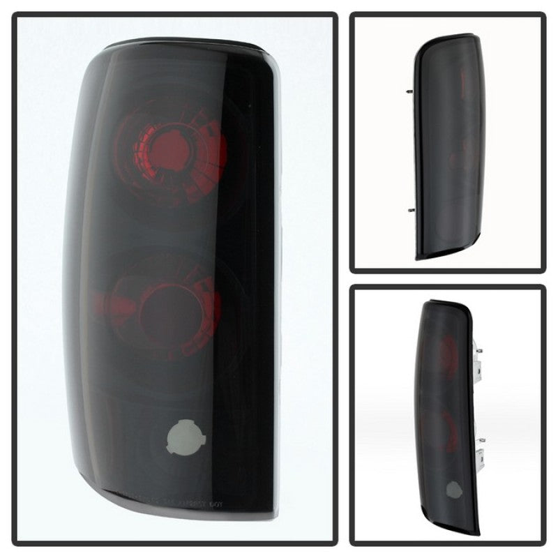 Spyder Chevy Suburban/Tahoe 1500/2500 00-06 Euro Style Tail Lights Black Smoke ALT-YD-CD00-BSM SPYDER