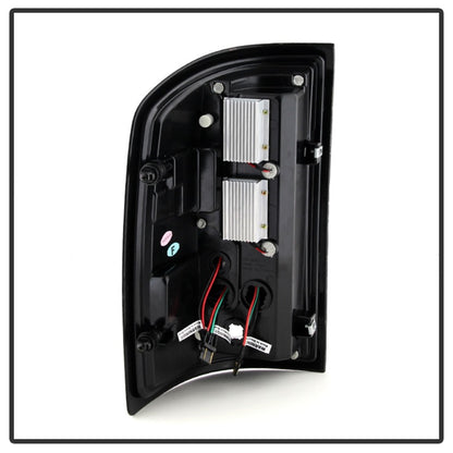 Spyder GMC Sierra 14-16 LED Tail Lights Black Smoke ALT-YD-GS14-LBLED-BSM SPYDER