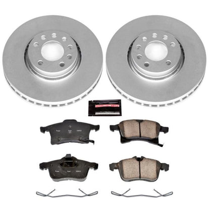 Power Stop 2008 Saturn Astra Front Z23 Evolution Sport Coated Brake Kit PowerStop