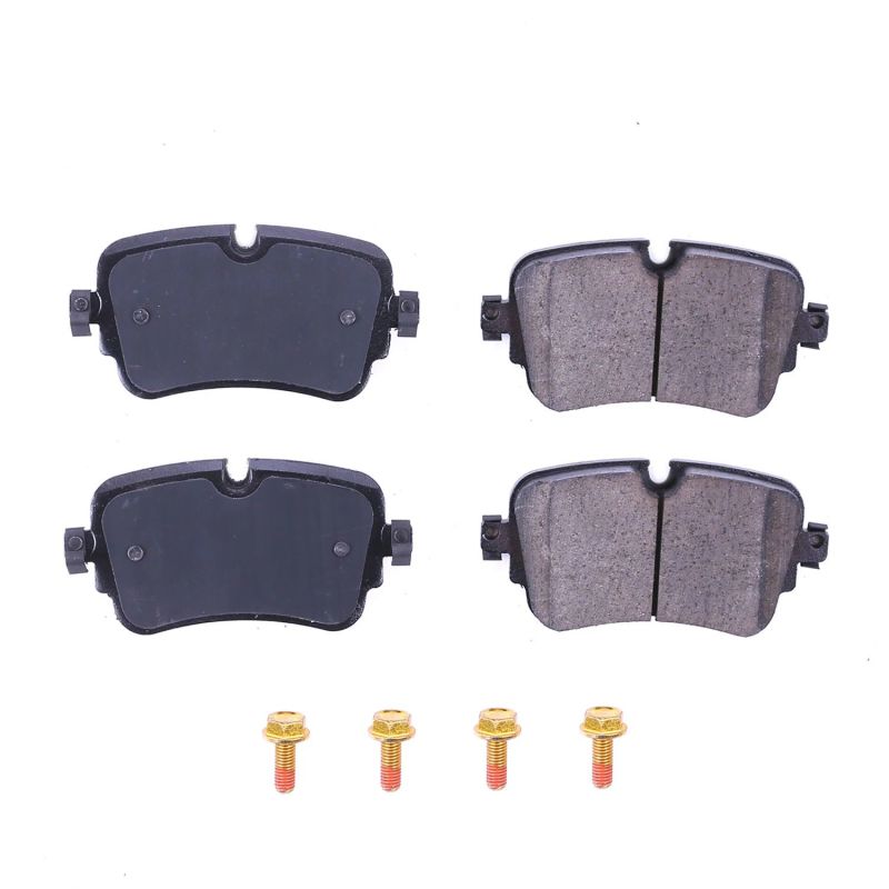 Power Stop 17-19 Audi Q7 Rear Z17 Evolution Ceramic Brake Pads w/Hardware PowerStop