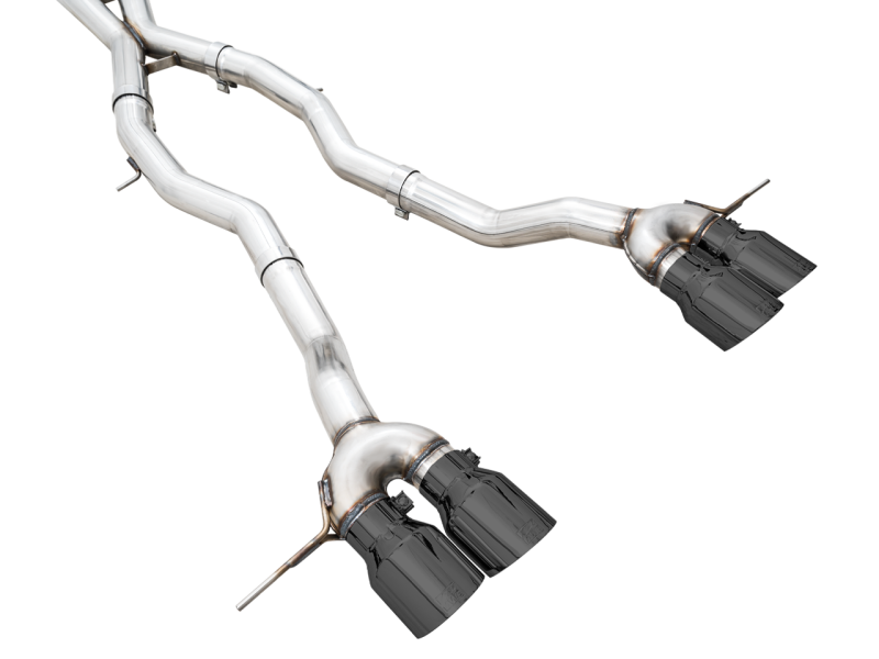 AWE Track Edition Catback Exhaust for BMW G8X M3/M4 - Diamond Black Tips AWE Tuning