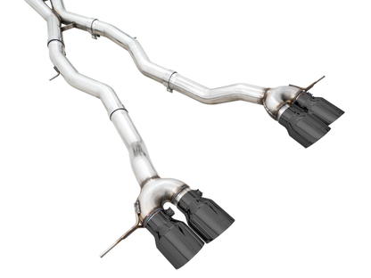 AWE Track Edition Catback Exhaust for BMW G8X M3/M4 - Diamond Black Tips AWE Tuning