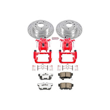 Load image into Gallery viewer, Power Stop 04-08 Acura TL Rear Z26 Street Warrior Brake Kit w/Calipers