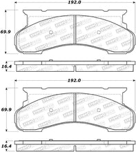 Load image into Gallery viewer, StopTech Premium Ceramic Brake Pads - 308.04501