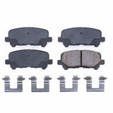 Power Stop 07-13 Acura MDX Rear Z17 Evolution Ceramic Brake Pads w/Hardware