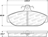 StopTech Premium Ceramic Front Brake Pads - 308.05650