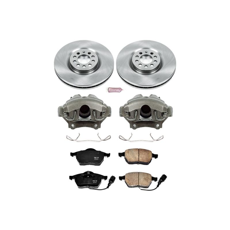 Power Stop 99-06 Audi TT Front Autospecialty Brake Kit w/Calipers PowerStop