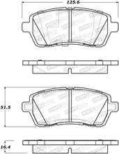 Load image into Gallery viewer, StopTech Premium Ceramic Front Brake Pads - 308.14541