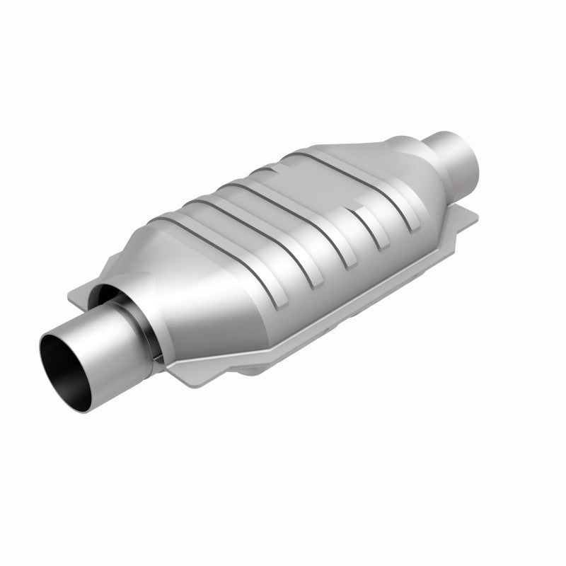 MagnaFlow Conv Univ 2.5in Inlet/Outlet Center/Center Oval 12in Body L x 7in W x 16in Overall L Magnaflow