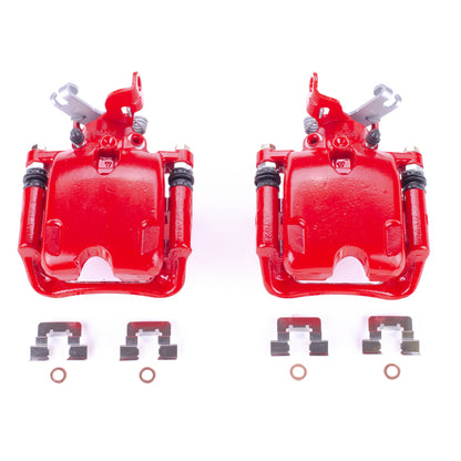 Power Stop 10-16 Buick LaCrosse Rear Red Caliper - Pair w/Bracket PowerStop