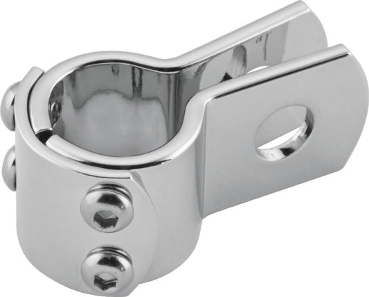 Bikers Choice Chrome 1 1/4 Inch 3 piece Clamp Universal - 482567