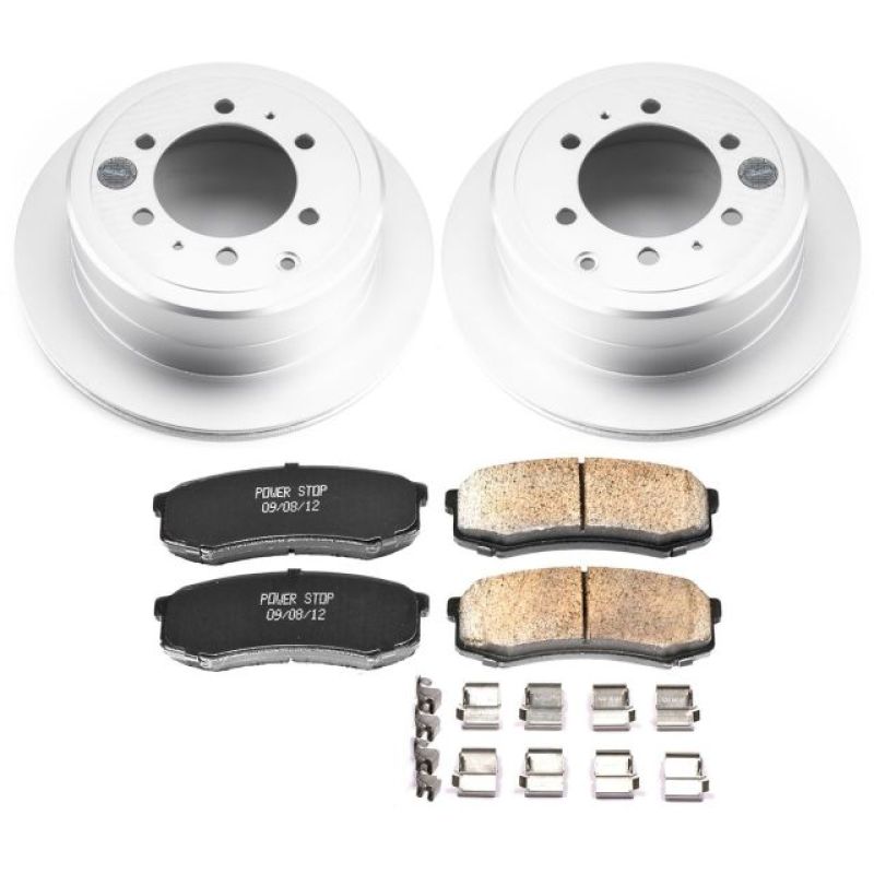 Power Stop 96-97 Lexus LX450 Rear Z17 Evolution Geomet Coated Brake Kit PowerStop