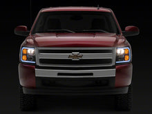 Load image into Gallery viewer, Raxiom 07-13 Chevrolet Silverado 1500 Axial Headlights w/ SEQL LED Bar- Blk Housing (Clear Lens)