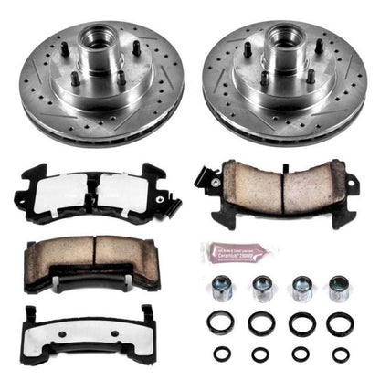 Power Stop 79-81 Buick Century Front Z36 Truck & Tow Brake Kit PowerStop