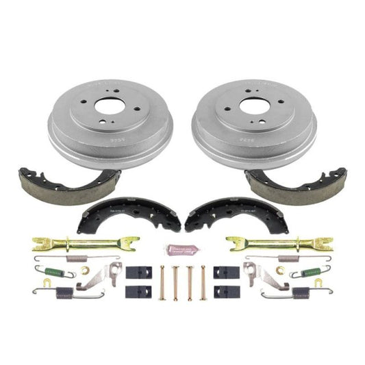 Power Stop 90-02 Honda Accord Coupe Rear Autospecialty Drum Kit PowerStop