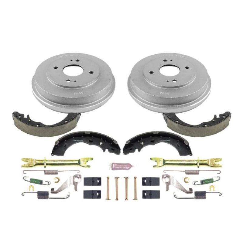 Power Stop 90-02 Honda Accord Coupe Rear Autospecialty Drum Kit