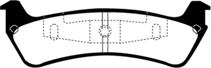 EBC Ultimax2 Rear Brake Pads - UD667 EBC