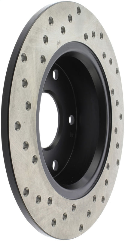 StopTech 04-08 Acura TSX / 03-07 Honda Accord Coupe/Sedan Drilled Rear Left Rotor Stoptech