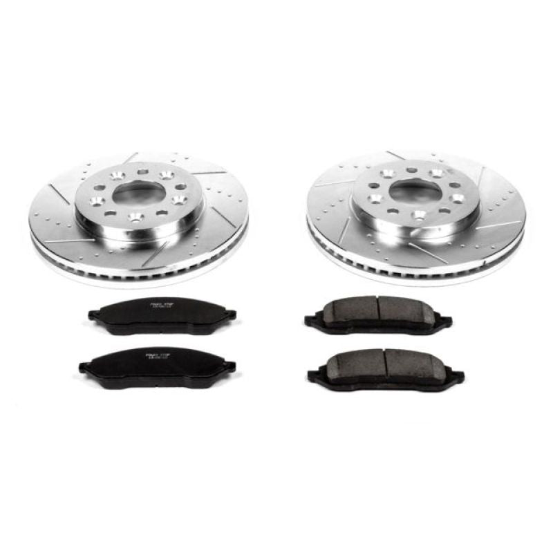 Power Stop 04-07 Ford Freestar Front Z23 Evolution Sport Brake Kit