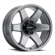 Load image into Gallery viewer, Raceline 942GS Addict 22x9.5in / 5x139.7 BP / 15mm Offset / 106.5mm Bore - Greystone Wheel