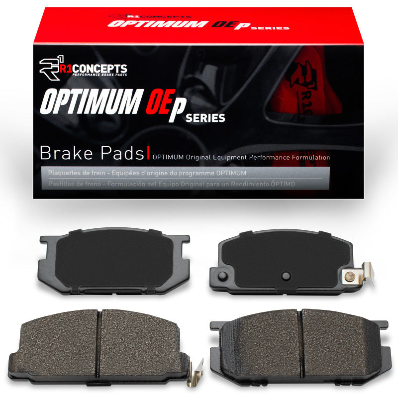 R1 Front OE Brake Pads 1980-1989 Subaru Brat/GLF & More - 2551-0291-00