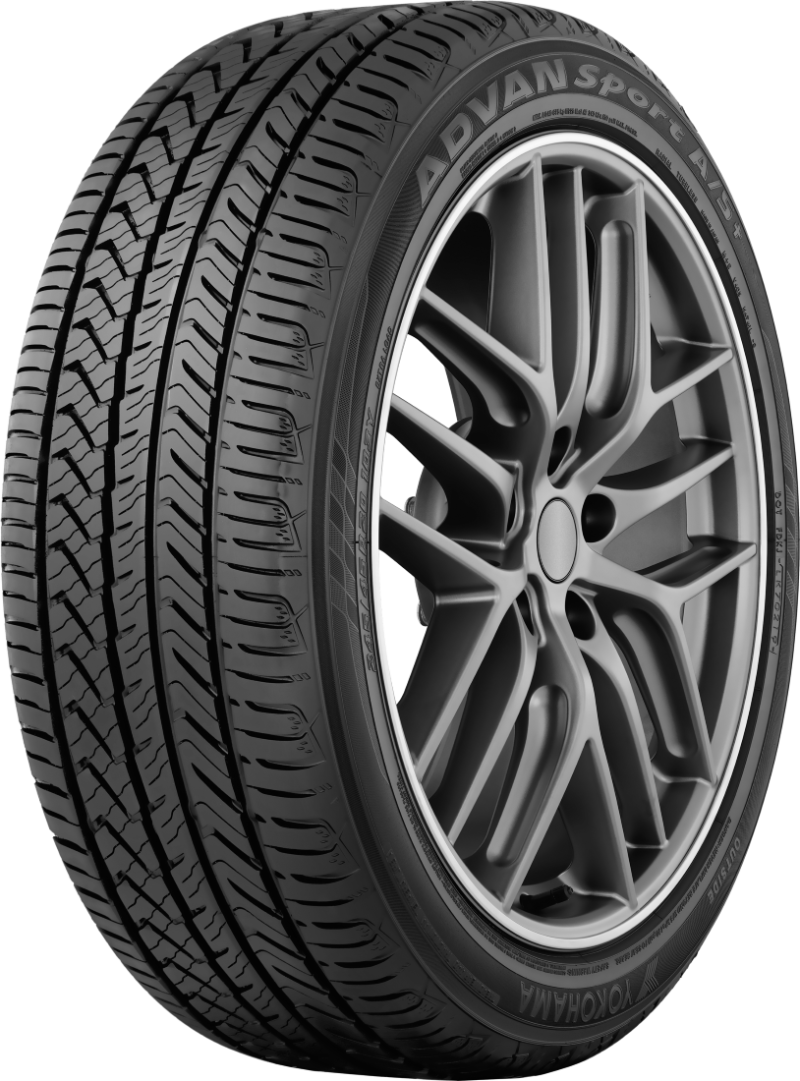 Yokohama Advan Sport A/S+ Tire - 225/55R17 97W Yokohama Tire