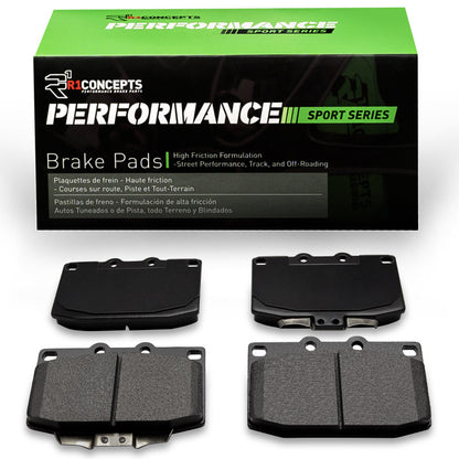 R1 Front Performance Brake Pads 1986-1995 Mazda RX-7 - 2115-0331-00
