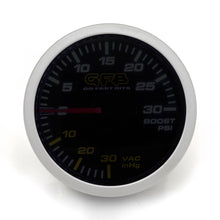 Load image into Gallery viewer, GFB 52mm Boost Gauge 30psi