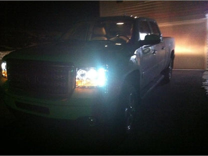 Spyder GMC Sierra 1500/2500/3500 07-13 Projector Headlights LED Halo- LED Chrome PRO-YD-GS07-HL-C SPYDER