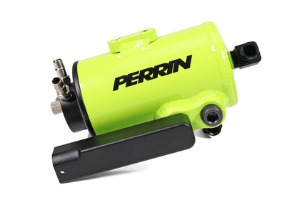 Perrin 22-23 Subaru WRX Air Oil Separator - Neon Yellow Perrin Performance