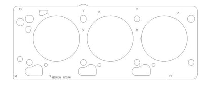 Cometic Chrysler EGF/EGG/EGJ/EGK/EGQ/EGS SOHC V6 .075in MLS Cylinder Head Gasket - 96.5mm Bore - RHS