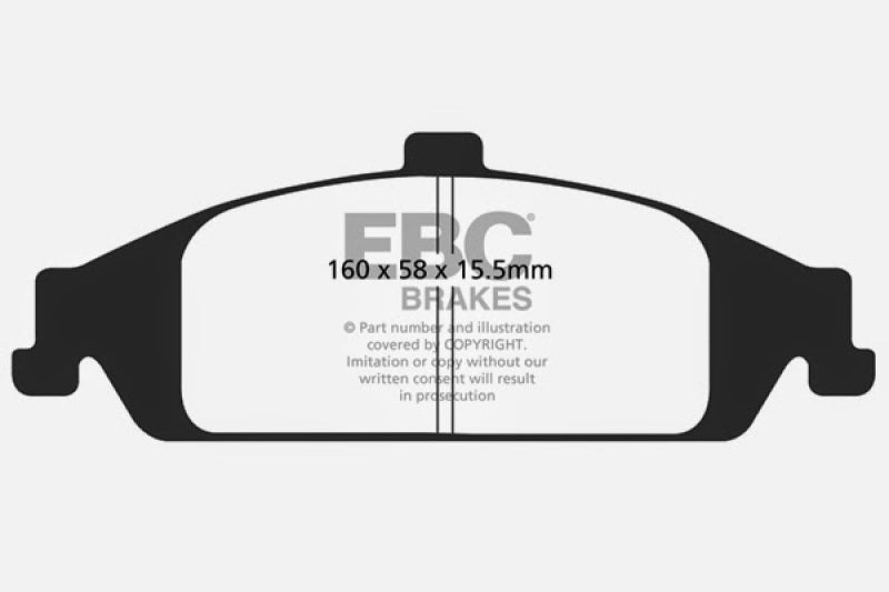 EBC YellowStuff Front Brake Pads - DP41243R