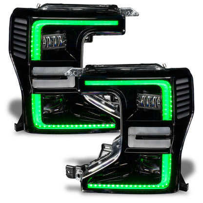 Oracle 20-22 Ford F-250/350 Super Duty Dynamic ColorSHIFT Headlight DRL Upgrade Kit w/Switchback ORACLE Lighting