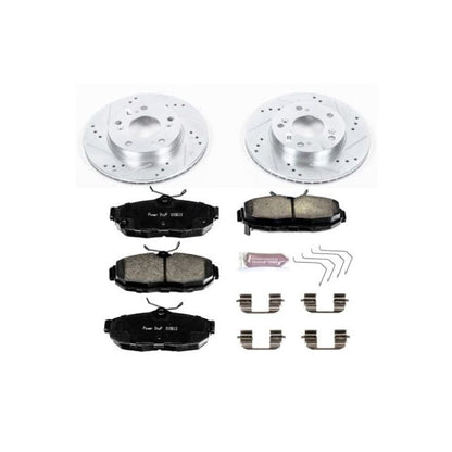 Power Stop 12-15 Honda Civic Front Z23 Evolution Sport Brake Kit PowerStop