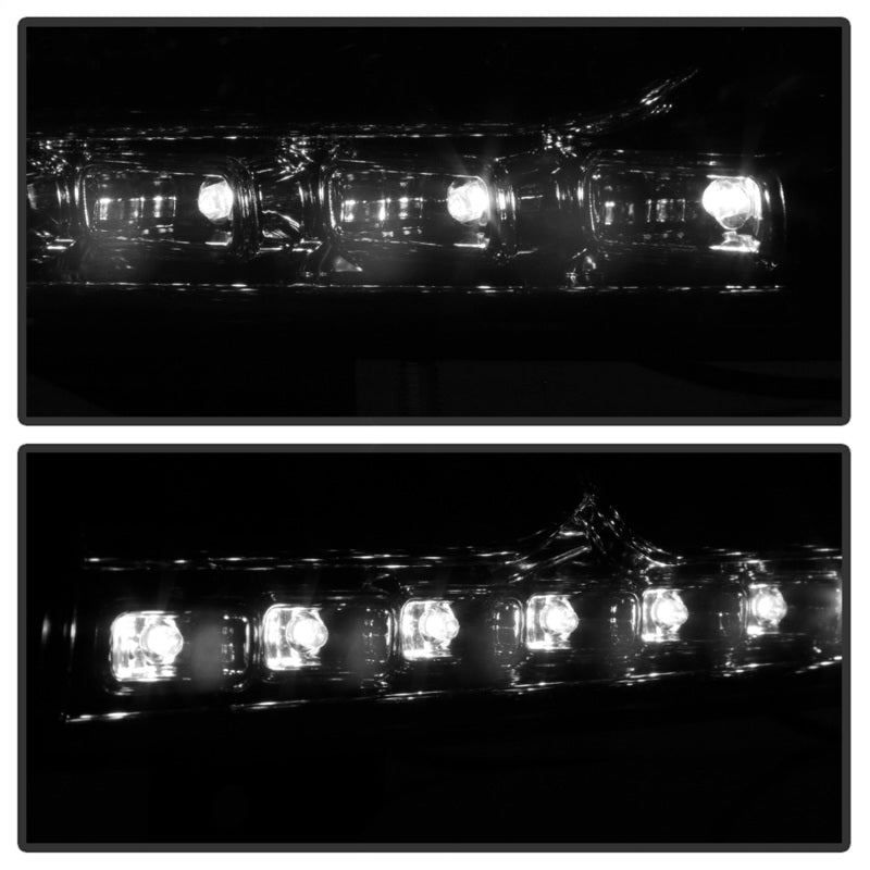Xtune Dodge Charger 06-10 1Pc LED Crystal Headlights Chrome HD-ON-DCH05-1PC-LED-C SPYDER
