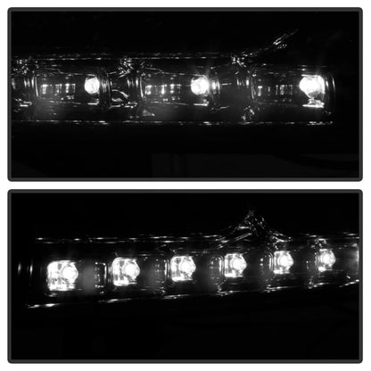 Xtune Dodge Charger 06-10 1Pc LED Crystal Headlights Chrome HD-ON-DCH05-1PC-LED-C SPYDER