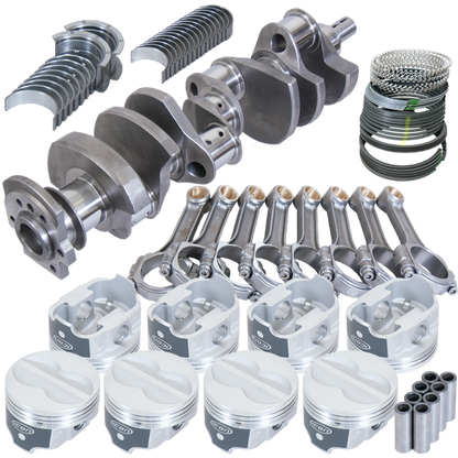 Eagle Chevy 350 3.750in Int Balance Crank 5.700in I-Beam Rod -10cc 4.000in Pistons Rotating Assembly