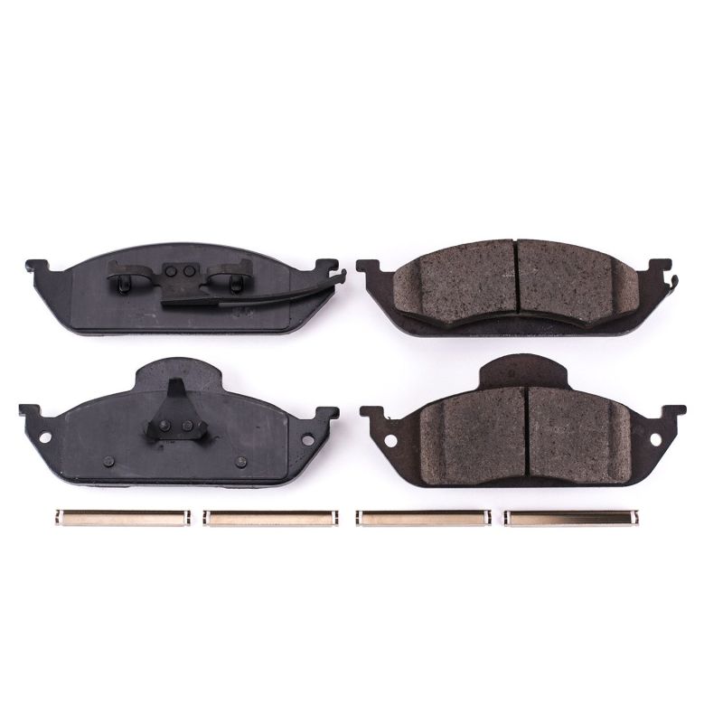 Power Stop 98-03 Mercedes-Benz ML320 Front Z17 Evolution Ceramic Brake Pads w/Hardware PowerStop