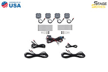 Load image into Gallery viewer, Diode Dynamics RGBW Rock Light Installer Magnet Mount Kit w/Controller (4-pack)