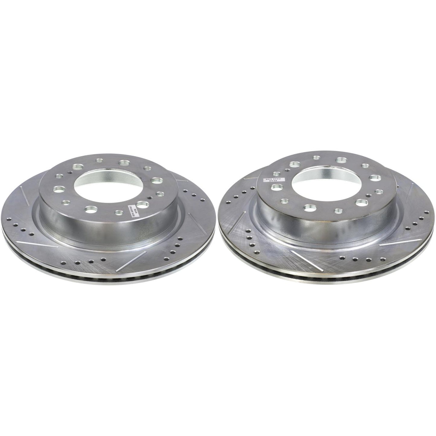 Power Stop 24-26 Toyota Tacoma Rear Drilled & Slotted Rotor - Pair