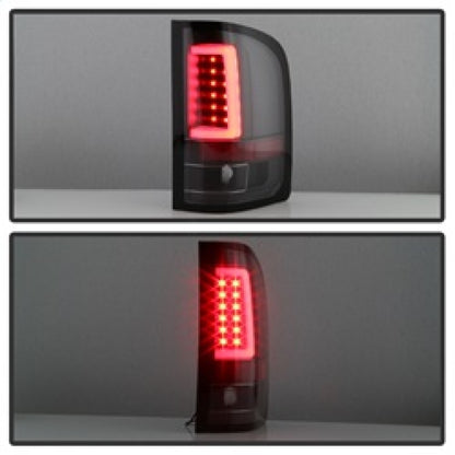 Spyder 07-13 Silverado (Will Not Work w/2010 921 Bulb) V3 LED Tail Lghts Blk ALT-YD-CS07V3-LBLED-BK SPYDER