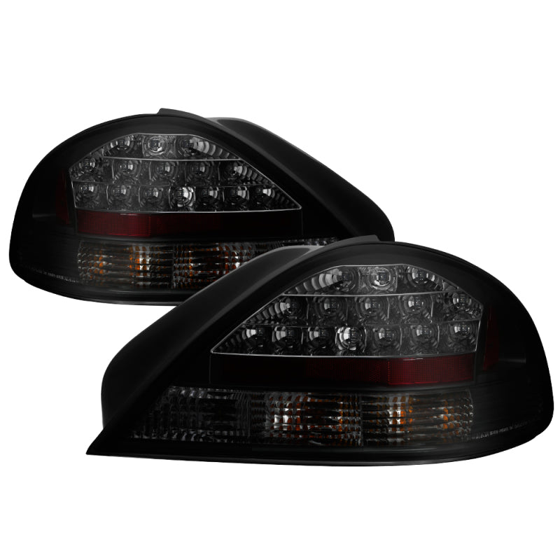 Spyder 99-05 Pontiac Grand Am LED Tail Lights - Black Smoke SPYDER