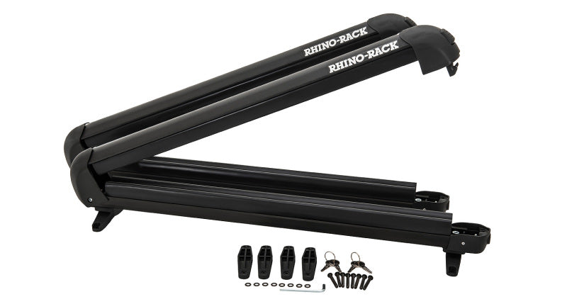 Rhino-Rack Universal Ski/Snowboard Carrier - Fits 6 Pairs of Skis or 4 Snowboards - 576