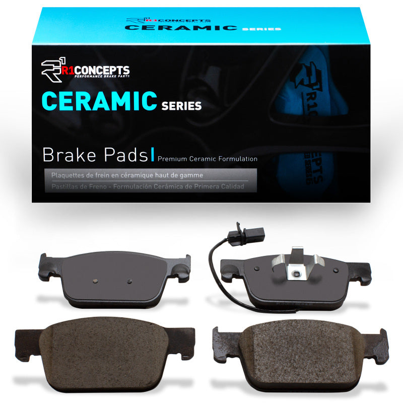 R1 Front Ceramic Brake Pads 2016-2025 Audi A5 Sportback/A4 Quattro & More - 2310-1953-00