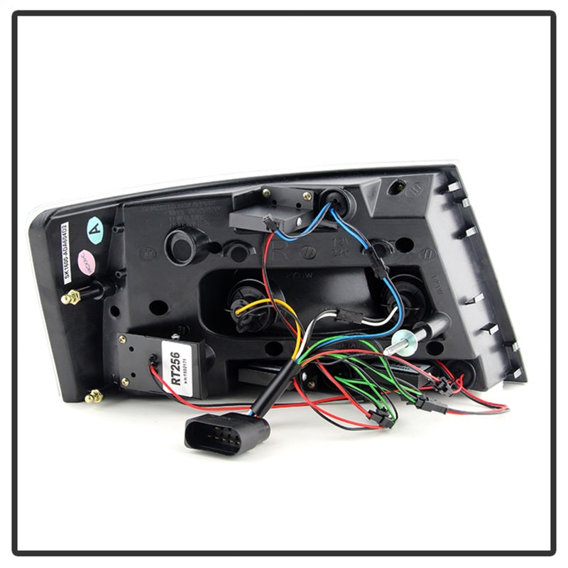 Spyder Audi A6 05-08 4Dr Sedan Only Light Bar LED Tail Lights Smke ALT-YD-AA605V2-LBLED-SM SPYDER