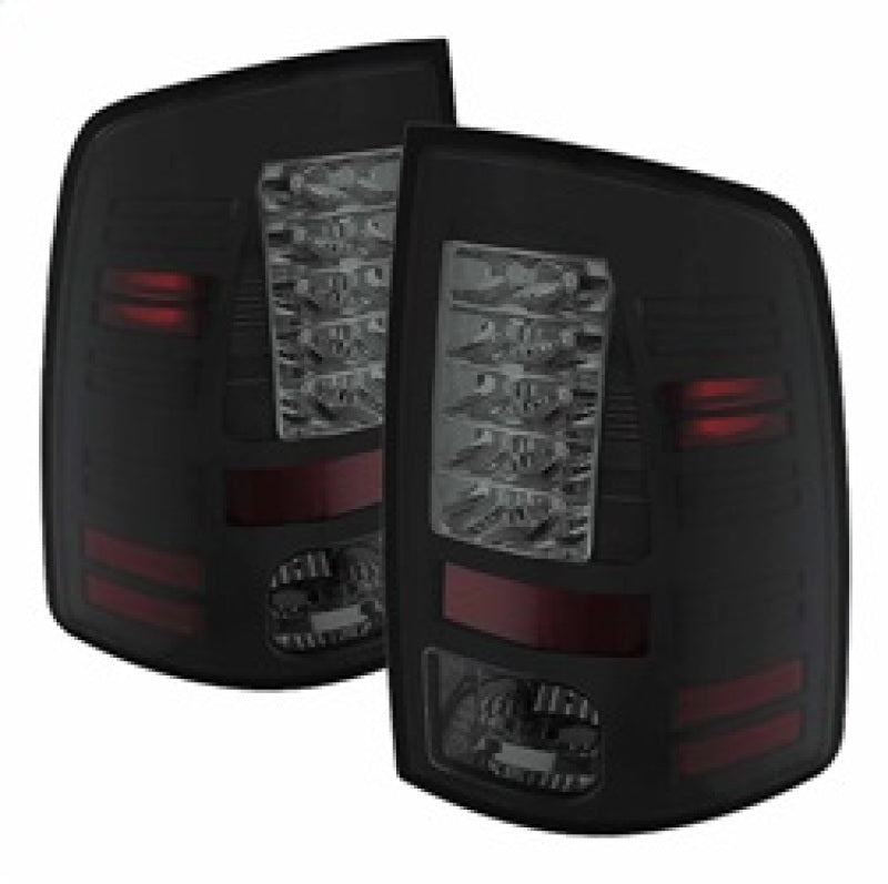 Spyder Dodge Ram 1500 13-14 13-14 LED Tail Lights LED Model only - Blk Smke ALT-YD-DRAM13-LED-BSM SPYDER