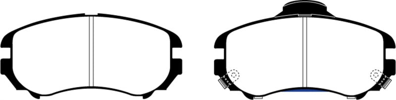 EBC RedStuff Front Brake Pads - DP31643C EBC