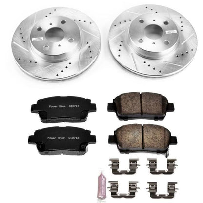 Power Stop 12-15 Scion iQ Front Z23 Evolution Sport Brake Kit PowerStop