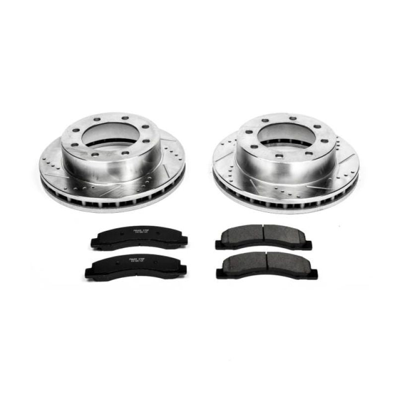 Power Stop 1999 Ford F-250 Super Duty Front Z23 Evolution Sport Brake Kit PowerStop