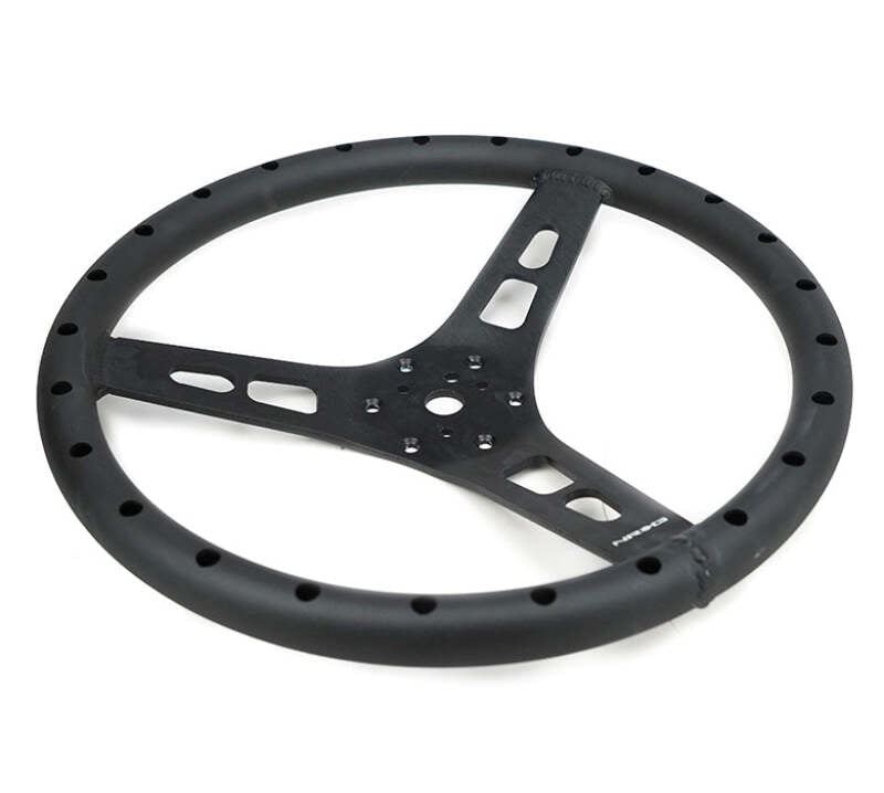 NRG Reinforced Steering Wheel 350mm Sport Full Aluminum Light Weight Welded Steering Wheel - RST-025MB-1